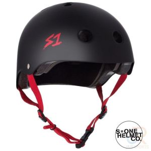 S-One Lifer Helmet Matt Black Red