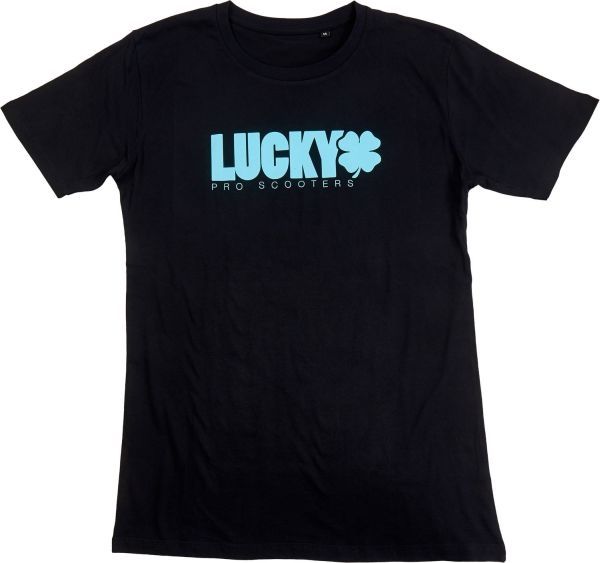 T krekls Lucky Solid Teal Logo 